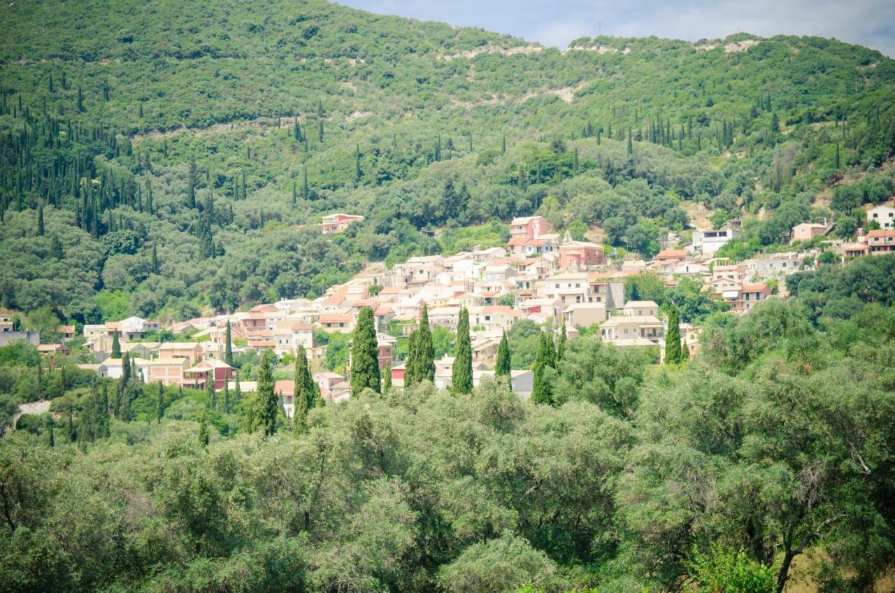 Villa Conte Rari Agios Gordios  Exterior foto